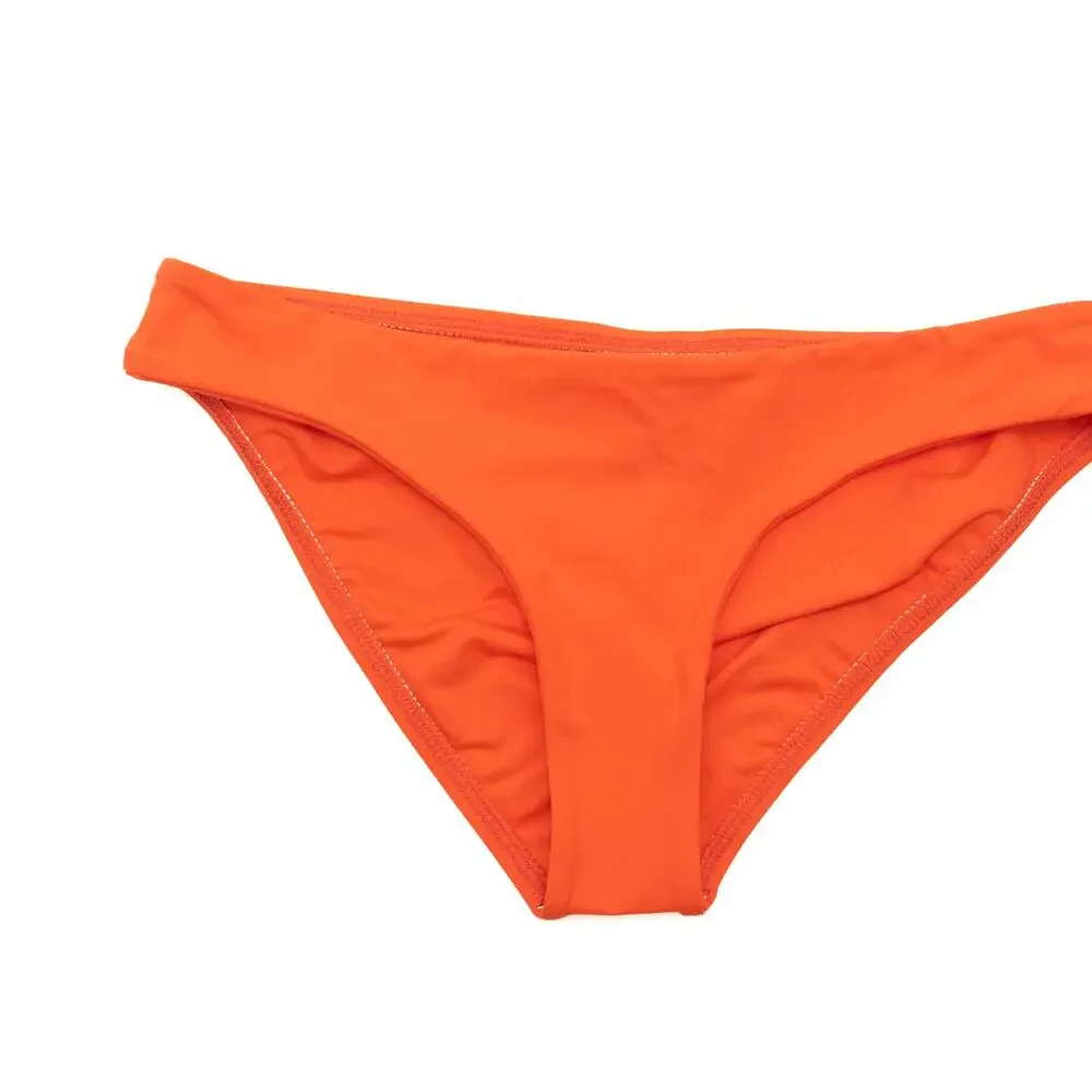 New L. Space Sandy Orange Bikini Bottoms Size XS
